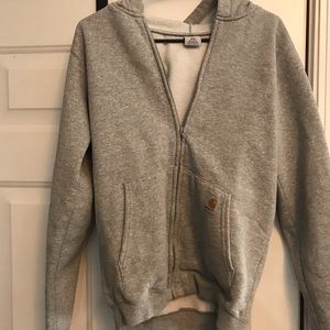 Carhartt zip up sweatshirt